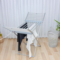 Zilan Electric Clothes Dryer – 230W, Foldable Design, 20 Heating Tubes, 12m Drying Space, Aluminum Body | ZLN2060