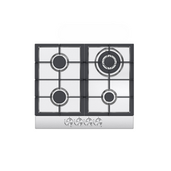Queen Chef Built-in Gas Hob 4 Burners - Stainless Steel | QCHB60-4GS/S (A)