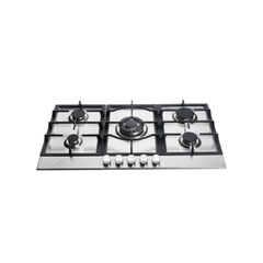 Queen Chef Built-in Gas Hob 5 Burners - Stainless Steel | QCHB90-5GS/S (HB)