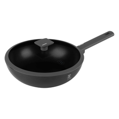 Berlinger Haus Wok With Lid 28 cm – Matte Anthracite | BH/8124