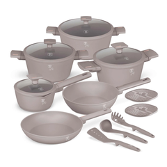 Berlinger Haus 15 pcs Cookware Set - Taupe Collection | BH/8111