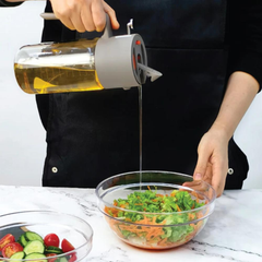 Nutricook 2-in-1 Oil Sprayer and Dispenser – 500ml, Precision Nozzle | NC-OS150