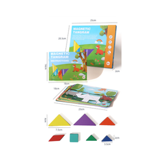 Magnetic Tangram Puzzle Book | 88-21