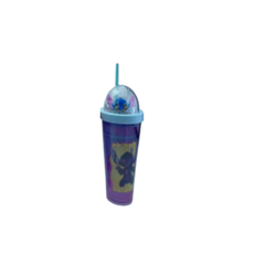 كوب أطفال مزود بماصة بتصميم كورومي أرجواني | LZ-23122-4