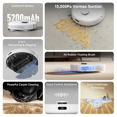 Dreame F10 White Robot Vacuum | 293068