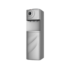 Queen Chef Elegant 3-Tap Water Dispenser Cold, Normal & Hot, Safety Switch - Silver | BY510-S