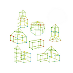 3D Tent Building Fort Set | 136-1