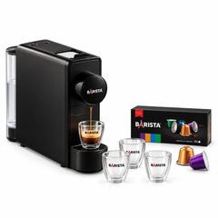 Barista BACKTOSCHOOL Mini Astra Capsule Coffee Machine Bundle