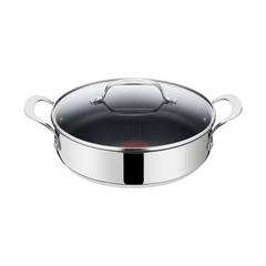 Tefal Jamie Oliver Kitchen Essentials Serving Pan 25cm with Lid | E3147144