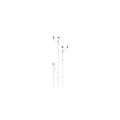 Porodo Soundtec Type-C Stereo Earphones — Wired USB-C Earphones with High-Clarity Mic | White | PD-CMNEP-WH