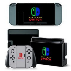 Nintendo Switch Skins & Stickers - Neon Logo Edition