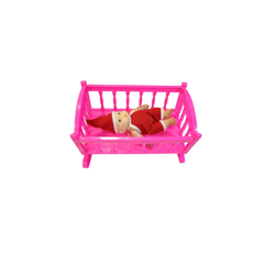 Baby Doll with Cradle Bed Playset | E1919