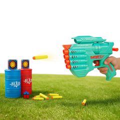 Soft Bullet Gun Blasting Oil Drum | 999-74