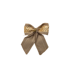 OEM Decorative Bow Tie 20 × 27 cm - Gold Sequin Christmas Bow | AL-X26A46-3