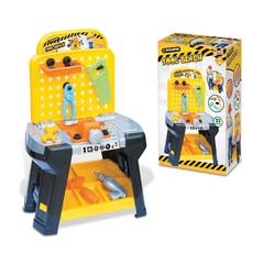 Kids Tool Bench Play Set with Accessories - Pretend Construction Workbench Toy (33 Pieces) | 01702