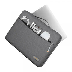 WiWU Pilot Water Resistant High-Capacity Laptop Sleeve Case 13.3" - Grey | PWRHCLSC13.3G