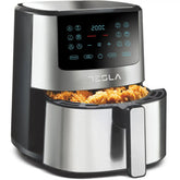 Tesla Air fryer 5L, 1300W, 12 Programs Black Inox | AF501BX