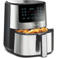 Tesla Air fryer 5L, 1300W, 12 Programs Black Inox | AF501BX