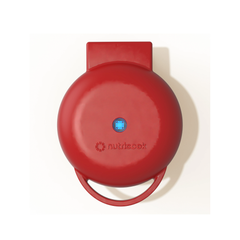 Nutricook Mini Waffle Maker Red - Adjustable Temperature Control - 1000W | NC-WM100