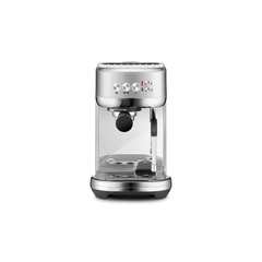 Sage Bambino Plus Compact Espresso Machine - Brushed Stainless Steel / Black Truffle