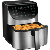 Tesla Air fryer 7L, 1700W,12 Programs ,Black Inox | AF701BX