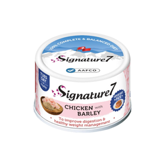Signature 7 Cat Chicken with Barley Pâté 80g - 0653871285344 (الثلاثاء) | CAN024