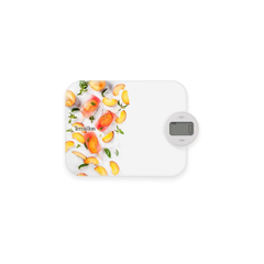 Terraillon Dynamo Peach Kitchen Scale 5kg with Stainless Steel Straw Kit | 14939