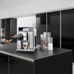 De'Longhi PrimaDonna Elite Bean-to-Cup Coffee Maker Silver | ECAM650.75.MS