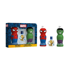 Spider-Man & Hulk Gift Set - Shower Gel & Shampoo 400ml + Groot EDT 50ml | P009283