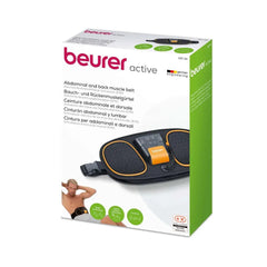 Beurer EM39 2-in-1 Adjustable EMS Abdominal and Lower Back Muscle Belt | EM39