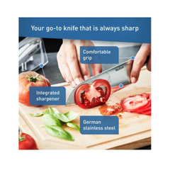 Tefal EverSharp Santoku Knife with Sharpener | K2579024