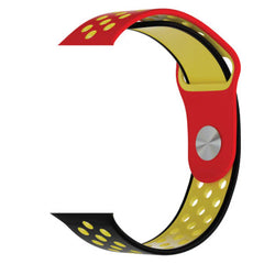 Porodo Sport Silicon Watch Strap England, compatible with series 7,6 and 5,4,SE, England | PD-ENGSTP-RWH