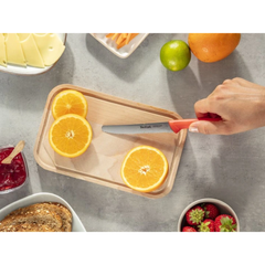 Tefal Colorfood Serrated Utility Knife 10cm - Orange | K2730304
