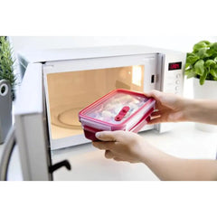 Tefal MasterSeal Micro Box 1.2 Litre Food Container, Plastic, Red | K3102512