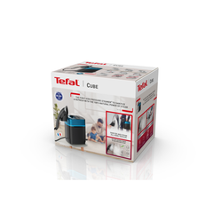 Tefal Cube High Pressure Garment Steamer - Black/Blue | UT2020E0