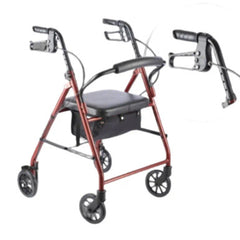 Mx Mobility Rollator With Foam Seat and Bag | MX79296