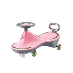 Music & Light Wiggle Swing Ride for Kids - Pink | 6688-1P