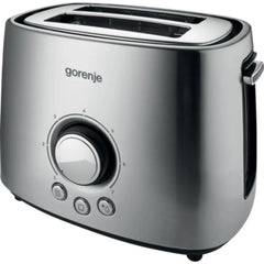 Gorenje Toaster 2 Slices 1000W Stainless Steel | T1000E