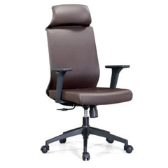 Valencia High Back Chair ,Brown PU | DZY-WA620 (130)