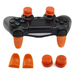Extended Trigger with Analag Caps For PS4 Controller - Orange