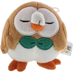 Pokemon PKW3151 Sleeping Plush Toy - Rowlet