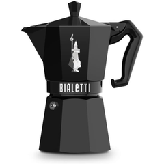 Bialetti Moka Exclusive Black 6 Cups | 0009066