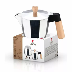 Bergner Coffee Maker 6 Cups Aluminium Coffee & Tea Lovers | BG-38197-MM