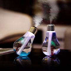 Bulb Humidifier Mini Night Light - Gold