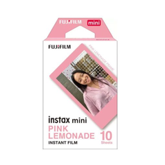 Fujifilm Instax Pink Lemonade Film – (pack of 10) | FUJFMINSTAXMINI1PKPINKLEM