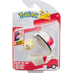 Pokemon PKW3625 Clip N Go FIDOUGH and Timer Ball
