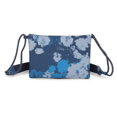 EastPak Crostin Washed Print Blue | EK0A5BKA4W41