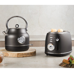 Berlinger Haus Sleek Matt Anthracite 850W Toaster | 9643NBH