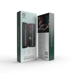 Green Lion 58 IN 1 Electric Screwdriver Set - Black | GN58IN1ELSDBK