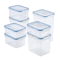 LocknLock PP Classic Colorbox 7P Set (HPL806x2, HPL807x2) | LLHPL809BS